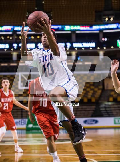 Thumbnail 2 in Waltham vs Newton South (TD Garden Good Sports Invitational) photogallery.