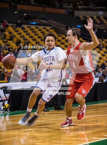 Thumbnail 2 in Waltham vs Newton South (TD Garden Good Sports Invitational) photogallery.