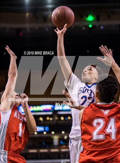 Thumbnail 1 in Waltham vs Newton South (TD Garden Good Sports Invitational) photogallery.