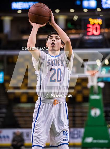 Thumbnail 1 in Waltham vs Newton South (TD Garden Good Sports Invitational) photogallery.