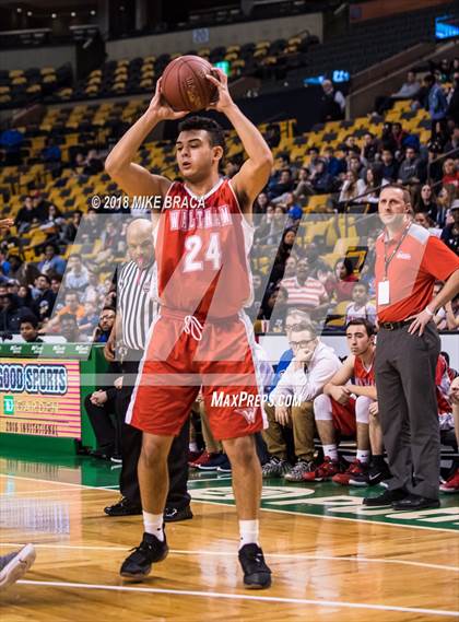 Thumbnail 3 in Waltham vs Newton South (TD Garden Good Sports Invitational) photogallery.