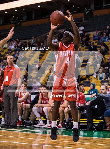 Thumbnail 1 in Waltham vs Newton South (TD Garden Good Sports Invitational) photogallery.