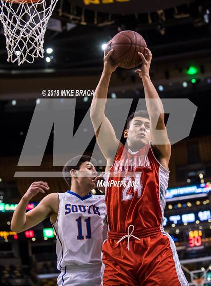Thumbnail 2 in Waltham vs Newton South (TD Garden Good Sports Invitational) photogallery.
