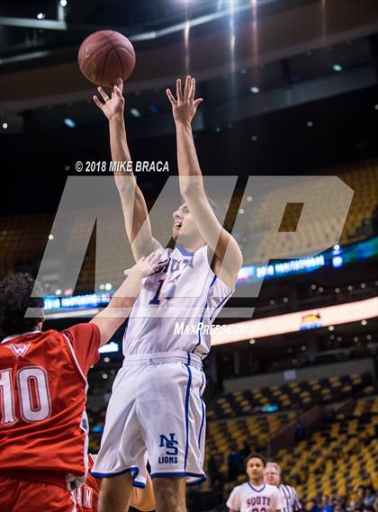 Thumbnail 3 in Waltham vs Newton South (TD Garden Good Sports Invitational) photogallery.