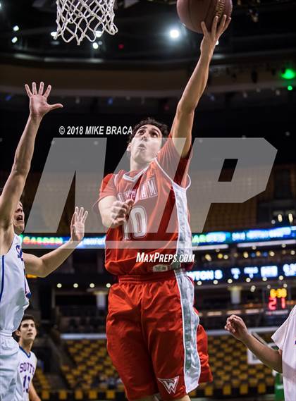 Thumbnail 3 in Waltham vs Newton South (TD Garden Good Sports Invitational) photogallery.