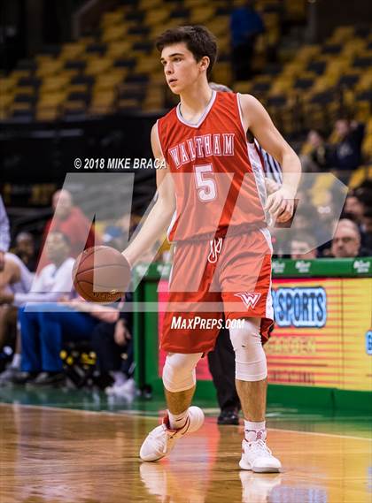 Thumbnail 3 in Waltham vs Newton South (TD Garden Good Sports Invitational) photogallery.