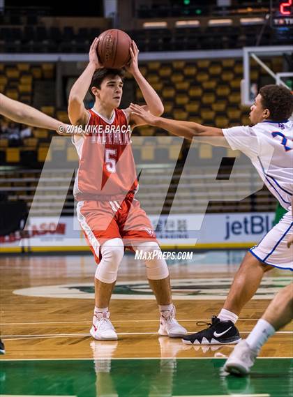 Thumbnail 2 in Waltham vs Newton South (TD Garden Good Sports Invitational) photogallery.