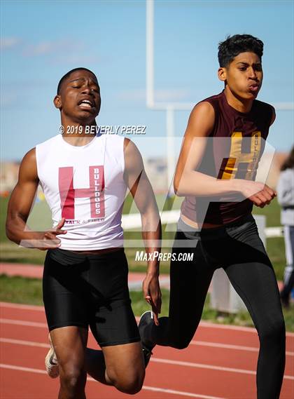 Thumbnail 2 in Highland vs Littlerock vs Eastside (400m) photogallery.