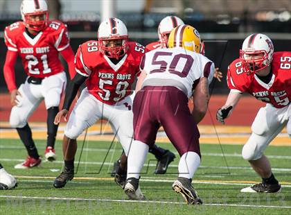 Thumbnail 1 in Penns Grove vs. Glassboro (NJSIAA South Group 1 Final) photogallery.