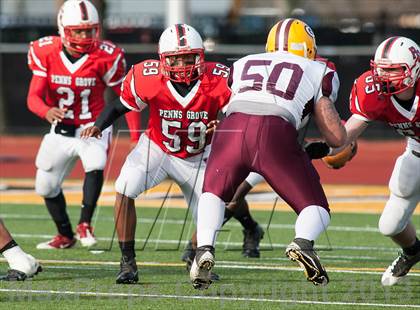 Thumbnail 2 in Penns Grove vs. Glassboro (NJSIAA South Group 1 Final) photogallery.