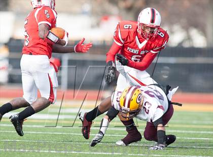 Thumbnail 1 in Penns Grove vs. Glassboro (NJSIAA South Group 1 Final) photogallery.