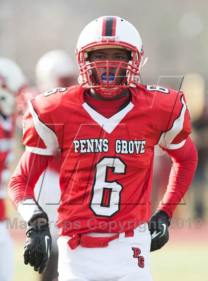 Thumbnail 3 in Penns Grove vs. Glassboro (NJSIAA South Group 1 Final) photogallery.