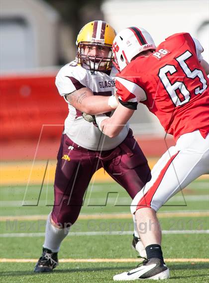 Thumbnail 1 in Penns Grove vs. Glassboro (NJSIAA South Group 1 Final) photogallery.