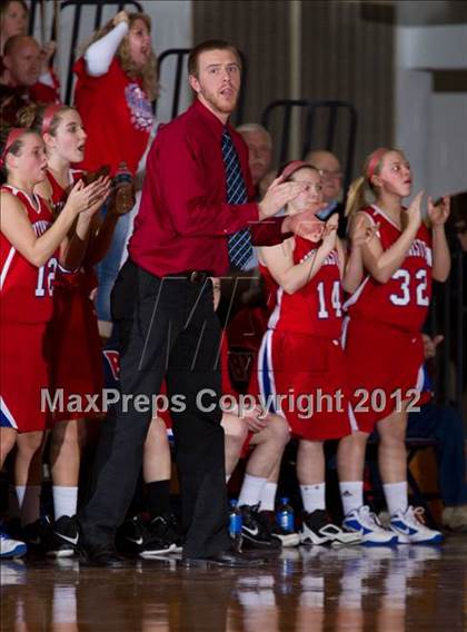 Thumbnail 1 in Southwestern vs. Northeast Dubois (1A Semi-State Championship) photogallery.