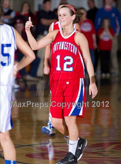 Thumbnail 1 in Southwestern vs. Northeast Dubois (1A Semi-State Championship) photogallery.