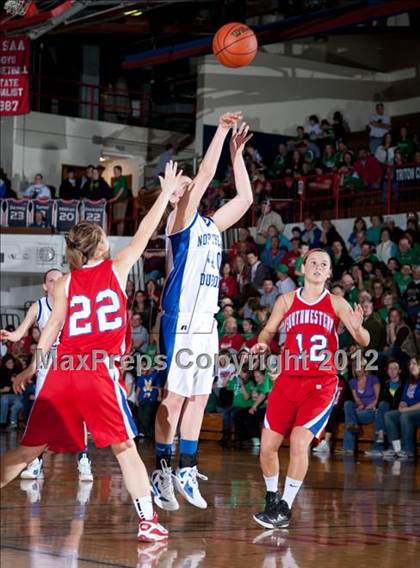 Thumbnail 1 in Southwestern vs. Northeast Dubois (1A Semi-State Championship) photogallery.