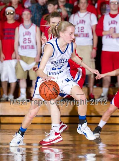 Thumbnail 2 in Southwestern vs. Northeast Dubois (1A Semi-State Championship) photogallery.