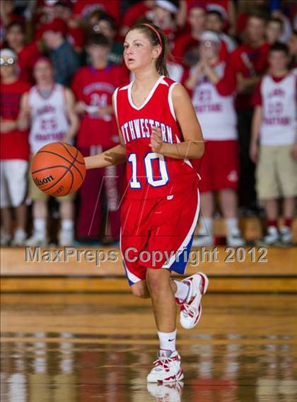 Thumbnail 3 in Southwestern vs. Northeast Dubois (1A Semi-State Championship) photogallery.