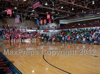Thumbnail 1 in Southwestern vs. Northeast Dubois (1A Semi-State Championship) photogallery.
