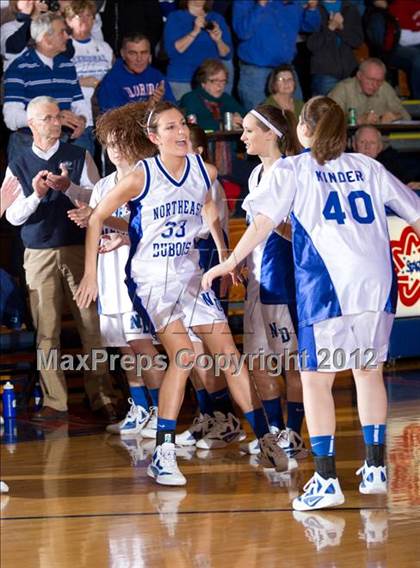Thumbnail 3 in Southwestern vs. Northeast Dubois (1A Semi-State Championship) photogallery.