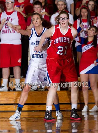 Thumbnail 1 in Southwestern vs. Northeast Dubois (1A Semi-State Championship) photogallery.