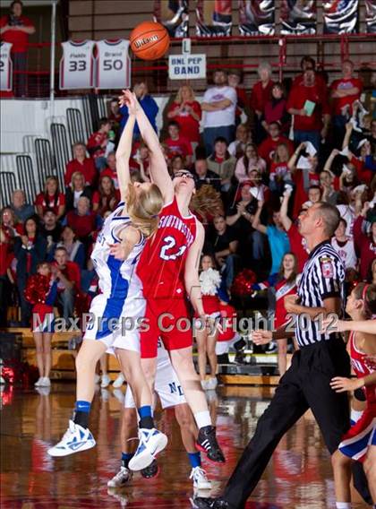 Thumbnail 3 in Southwestern vs. Northeast Dubois (1A Semi-State Championship) photogallery.