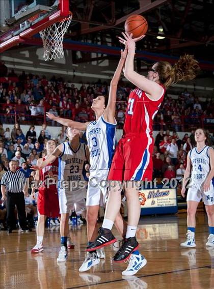 Thumbnail 1 in Southwestern vs. Northeast Dubois (1A Semi-State Championship) photogallery.