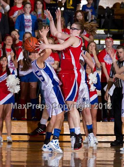 Thumbnail 1 in Southwestern vs. Northeast Dubois (1A Semi-State Championship) photogallery.