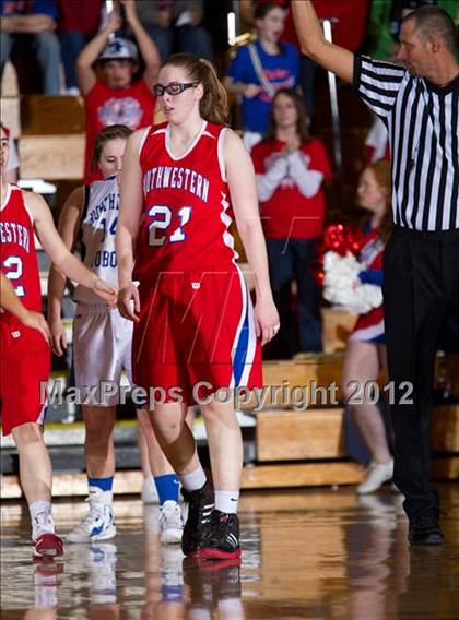 Thumbnail 3 in Southwestern vs. Northeast Dubois (1A Semi-State Championship) photogallery.