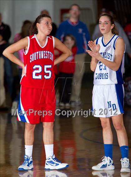 Thumbnail 2 in Southwestern vs. Northeast Dubois (1A Semi-State Championship) photogallery.