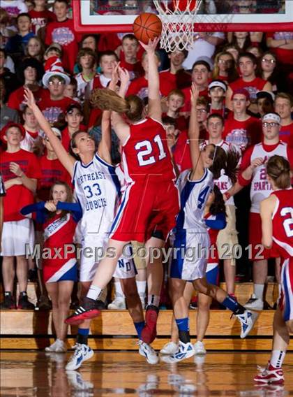Thumbnail 2 in Southwestern vs. Northeast Dubois (1A Semi-State Championship) photogallery.