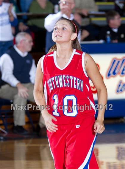 Thumbnail 3 in Southwestern vs. Northeast Dubois (1A Semi-State Championship) photogallery.