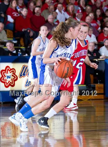 Thumbnail 3 in Southwestern vs. Northeast Dubois (1A Semi-State Championship) photogallery.