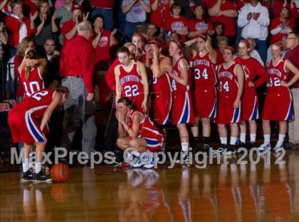 Thumbnail 2 in Southwestern vs. Northeast Dubois (1A Semi-State Championship) photogallery.