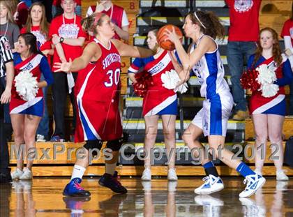Thumbnail 1 in Southwestern vs. Northeast Dubois (1A Semi-State Championship) photogallery.