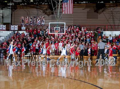 Thumbnail 2 in Southwestern vs. Northeast Dubois (1A Semi-State Championship) photogallery.