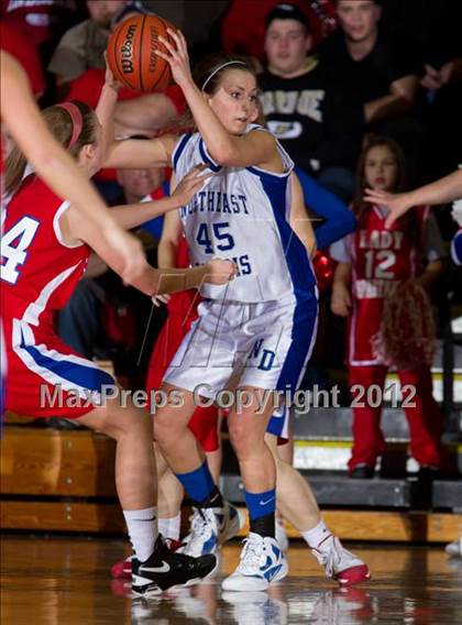 Thumbnail 1 in Southwestern vs. Northeast Dubois (1A Semi-State Championship) photogallery.