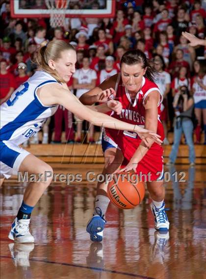 Thumbnail 1 in Southwestern vs. Northeast Dubois (1A Semi-State Championship) photogallery.