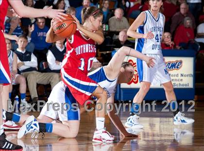 Thumbnail 1 in Southwestern vs. Northeast Dubois (1A Semi-State Championship) photogallery.