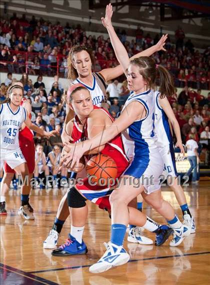 Thumbnail 1 in Southwestern vs. Northeast Dubois (1A Semi-State Championship) photogallery.