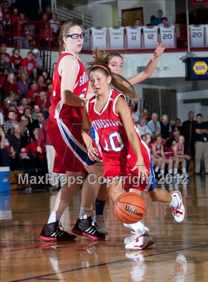 Thumbnail 1 in Southwestern vs. Northeast Dubois (1A Semi-State Championship) photogallery.