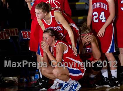 Thumbnail 3 in Southwestern vs. Northeast Dubois (1A Semi-State Championship) photogallery.