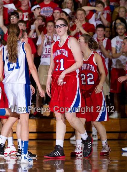 Thumbnail 3 in Southwestern vs. Northeast Dubois (1A Semi-State Championship) photogallery.