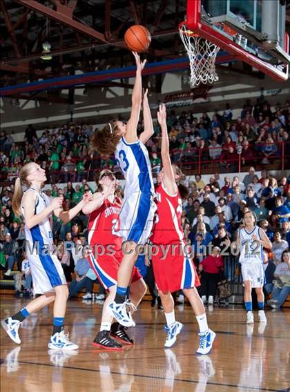Thumbnail 3 in Southwestern vs. Northeast Dubois (1A Semi-State Championship) photogallery.