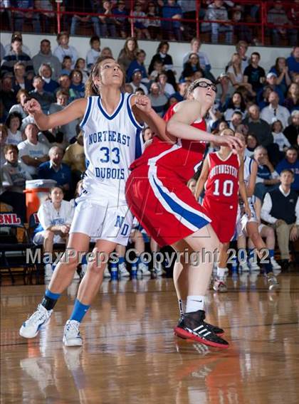 Thumbnail 3 in Southwestern vs. Northeast Dubois (1A Semi-State Championship) photogallery.