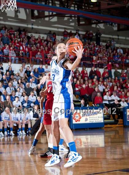 Thumbnail 2 in Southwestern vs. Northeast Dubois (1A Semi-State Championship) photogallery.