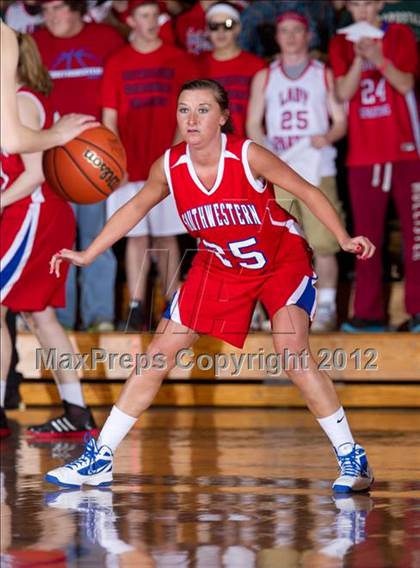 Thumbnail 2 in Southwestern vs. Northeast Dubois (1A Semi-State Championship) photogallery.