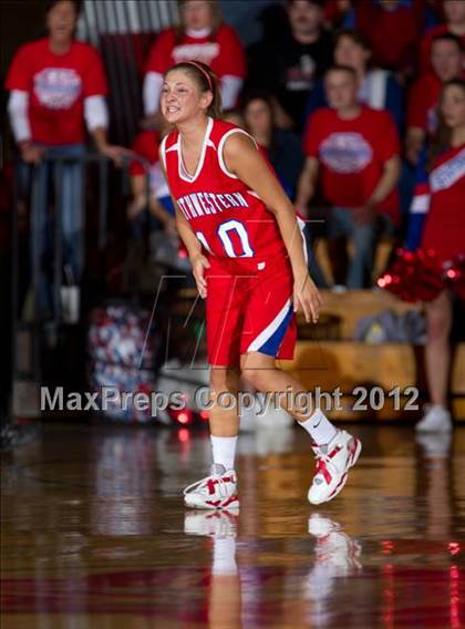 Thumbnail 2 in Southwestern vs. Northeast Dubois (1A Semi-State Championship) photogallery.