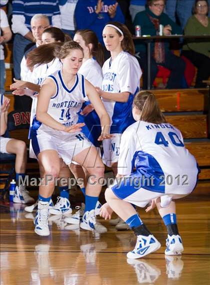 Thumbnail 1 in Southwestern vs. Northeast Dubois (1A Semi-State Championship) photogallery.