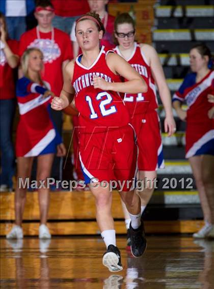 Thumbnail 1 in Southwestern vs. Northeast Dubois (1A Semi-State Championship) photogallery.